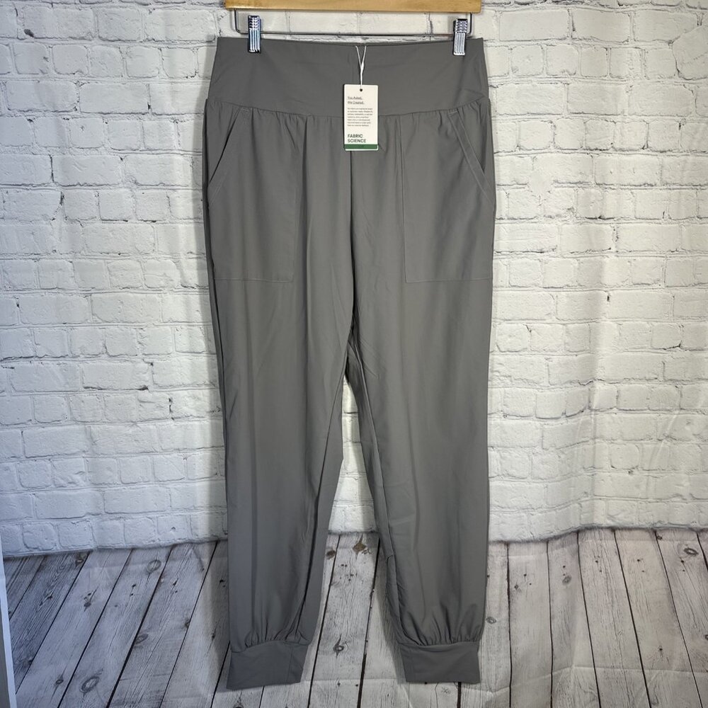 NEW Halara High Waisted Joggers Women’s Large Tall Softlyzero Gray Side Pocket